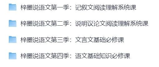 语文提分课展示图