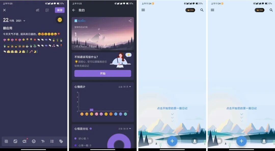 My Diary Pro主题界面