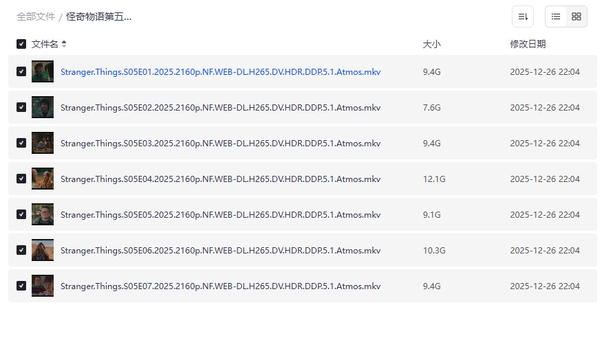 怪奇物语第五季哪里能看全集高清资源下载？夸克网盘无删减版在线观看攻略