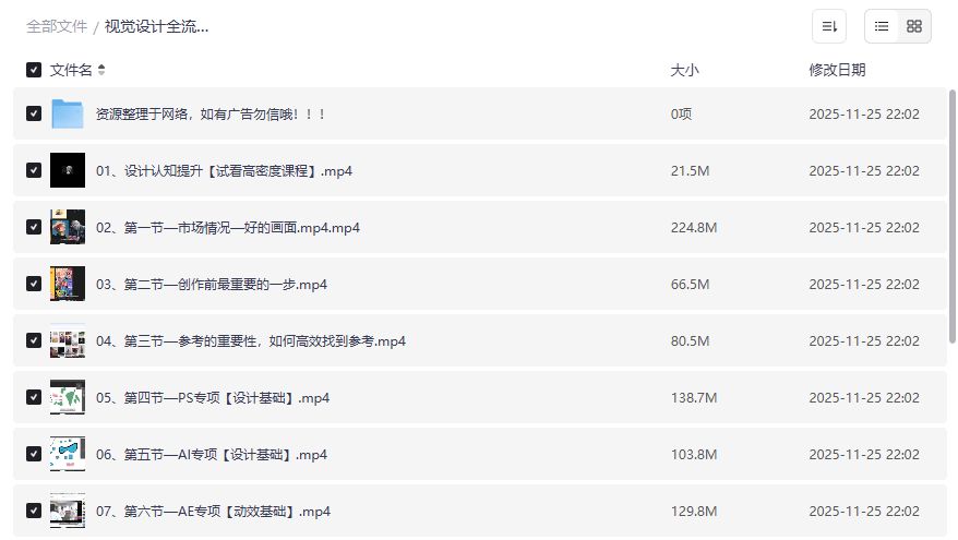 零基础如何系统掌握视觉设计全流程实战课程并快速接单赚钱