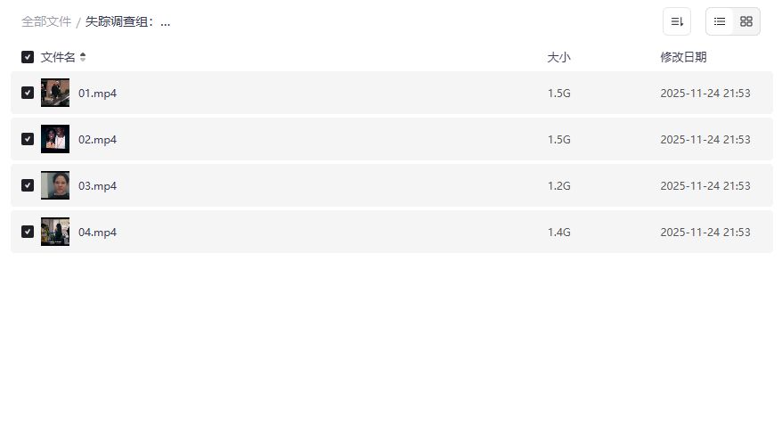 失踪调查组生死未卜第二季全集哪里能看高清无删减完整版资源
