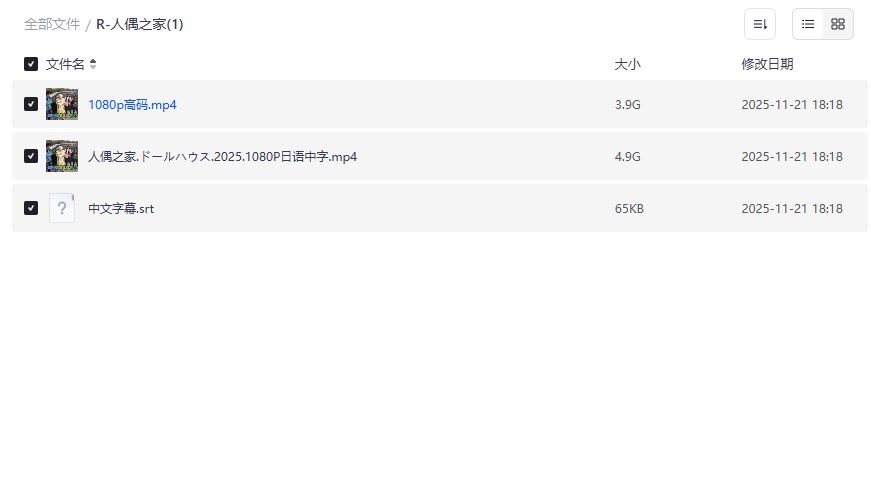 R-人偶之家1夸克网盘资源在哪下载？完整版高清无删减获取攻略