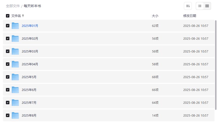 每天听本书值得下载吗夸克网盘资源合集到底香不香