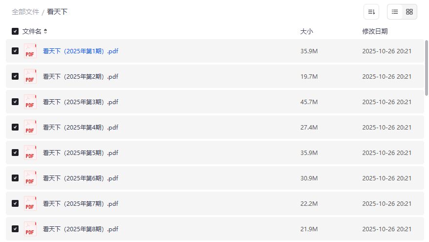 夸克网盘看天下高清合集下载一站式获取全球视野纪录片资源