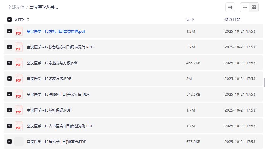 皇汉医学丛书全套PDF免费下载 日本汉方古籍针药精华合集 皇汉医学丛书全套PDF免费下载 日本汉方古籍针药精华合集