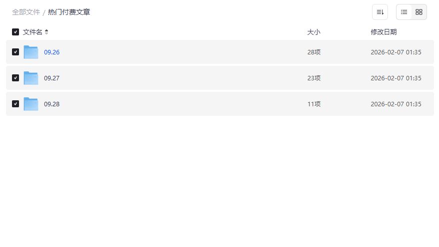 热门付费文章合集夸克网盘免费下载09.26-09.28最新干货