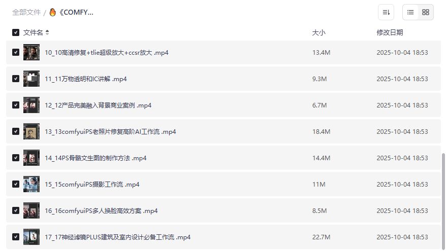 ComfyUI+PS工作流课程零基础到精通AI绘画室内设计产品换背景全攻略