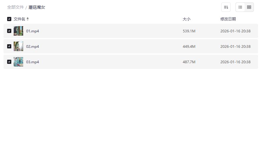 蘑菇魔女动画全集夸克网盘高清下载无删减版资源分享 蘑菇魔女动画全集夸克网盘高清下载无删减版资源分享