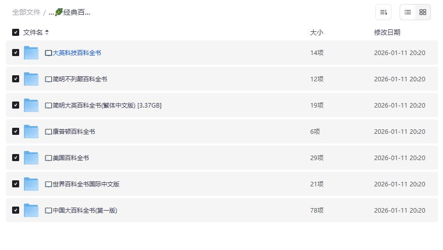 2026年最新大英百科全书全套电子版免费下载PDF，学生党写论文查资料神器