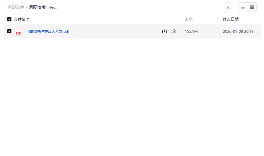 河图洛书与先后天八卦高清PDF免费下载 零基础看懂玄学宇宙模型2026最新版