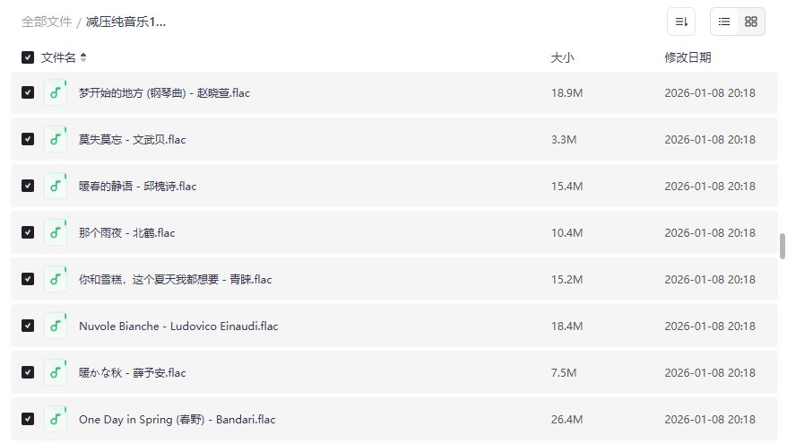 2026年打工人必备100首减压纯音乐合集，午休5分钟回血，告别工作疲劳焦虑