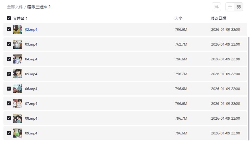 猫眼三姐妹2025高清无删减全集夸克网盘下载动漫迷必追童年神作2026年 猫眼三姐妹2025高清无删减全集夸克网盘下载动漫迷必追童年神作2026年