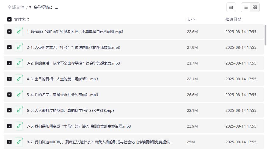 社会学导航迷顿人生清醒指北PDF电子书下载2026年打工人自救指南
