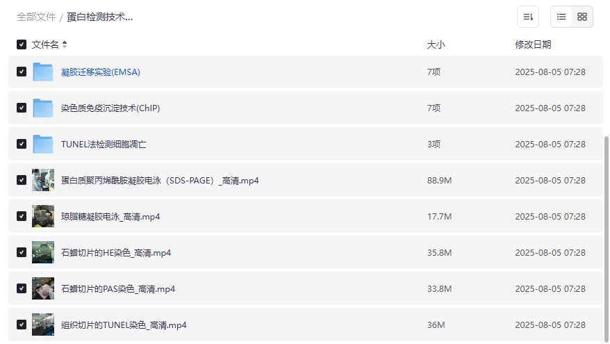 蛋白检测技术实验视频高清教程2026年最新版，ELISA、Western blotting、IHC等生物实验操作指南