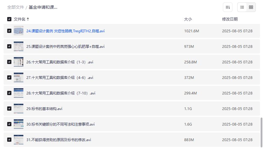 基金申请和课题设计从入门到精通31节视频教程2026年科研人员必备标书撰写技巧与案例解析